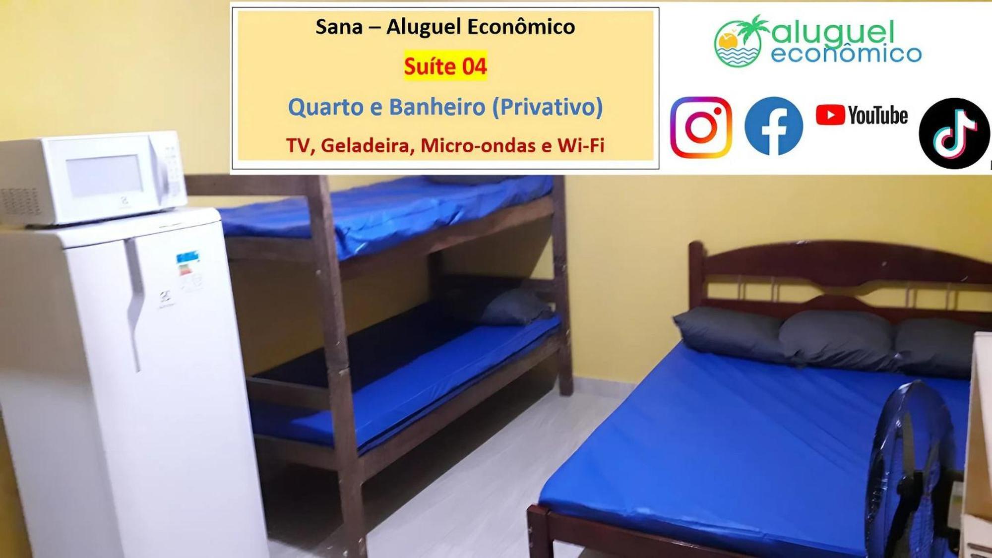 Sana - Aluguel Economico Daire Dış mekan fotoğraf